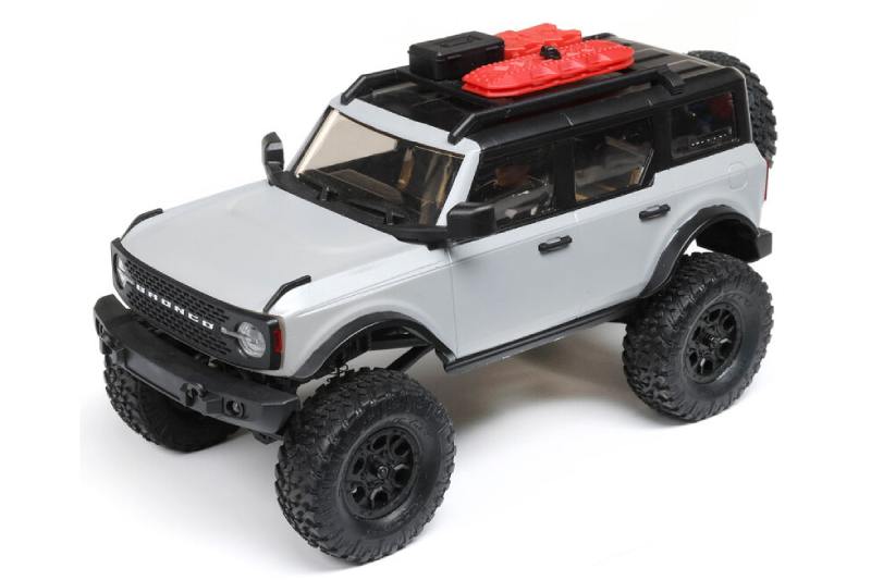 Axial 1/24 SCX24 2021 Ford Bronco 2021 4WD RC Truck RTR, Grey