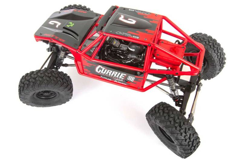 Axial Capra 1.9 4WS Unlimited RC Trail Buggy 1/10 RTR, Red